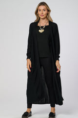 Saloos Women’s Longline Open-Front Cardigan