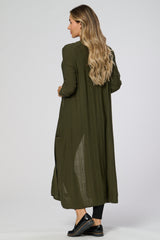 Saloos Women’s Longline Open-Front Cardigan