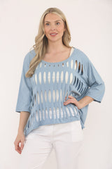 Women's Cut-Out Top – Bold & Breezy Style